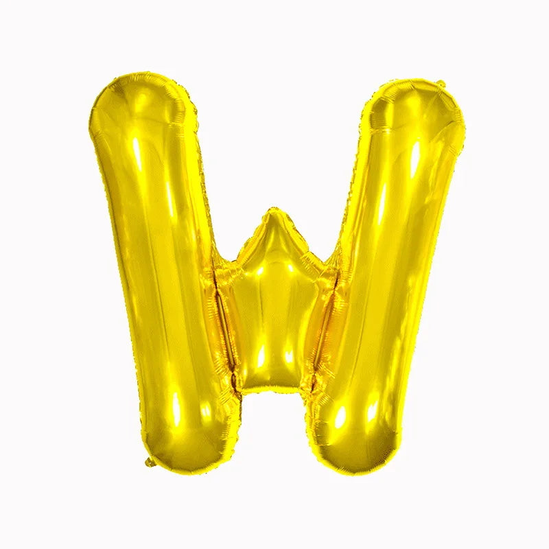 40 Inch golden Large Foil Helium Alphabet Balloons A-Z for Birthday Anniversary Graduation New Year Party Decoration Supplies