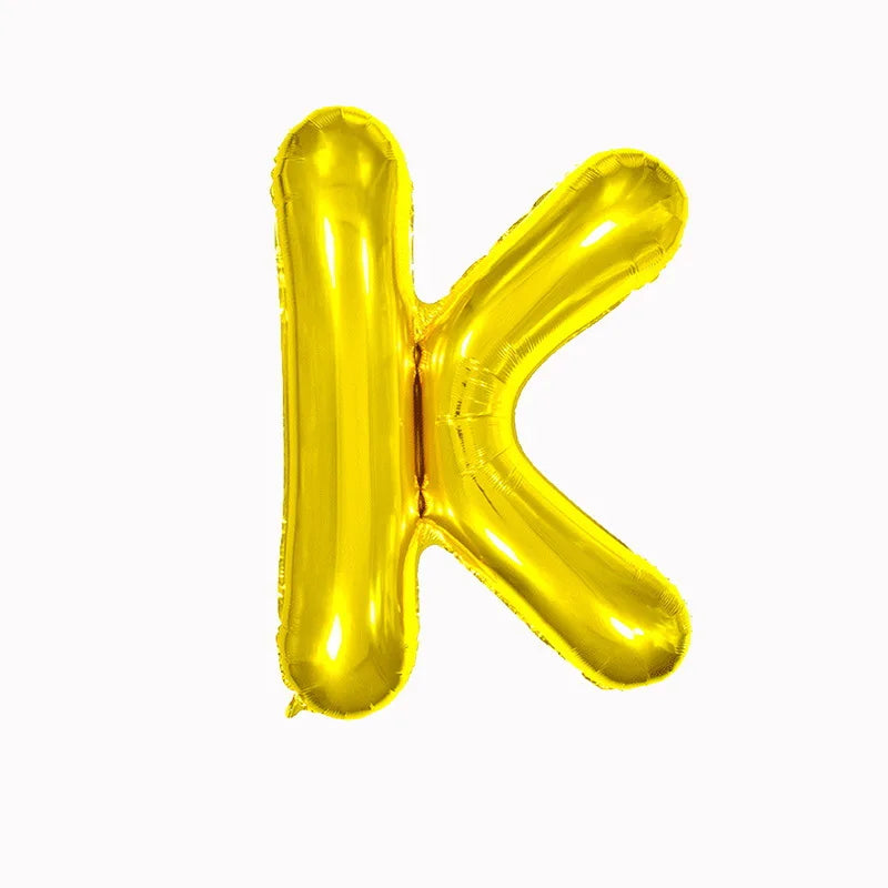 40 Inch golden Large Foil Helium Alphabet Balloons A-Z for Birthday Anniversary Graduation New Year Party Decoration Supplies