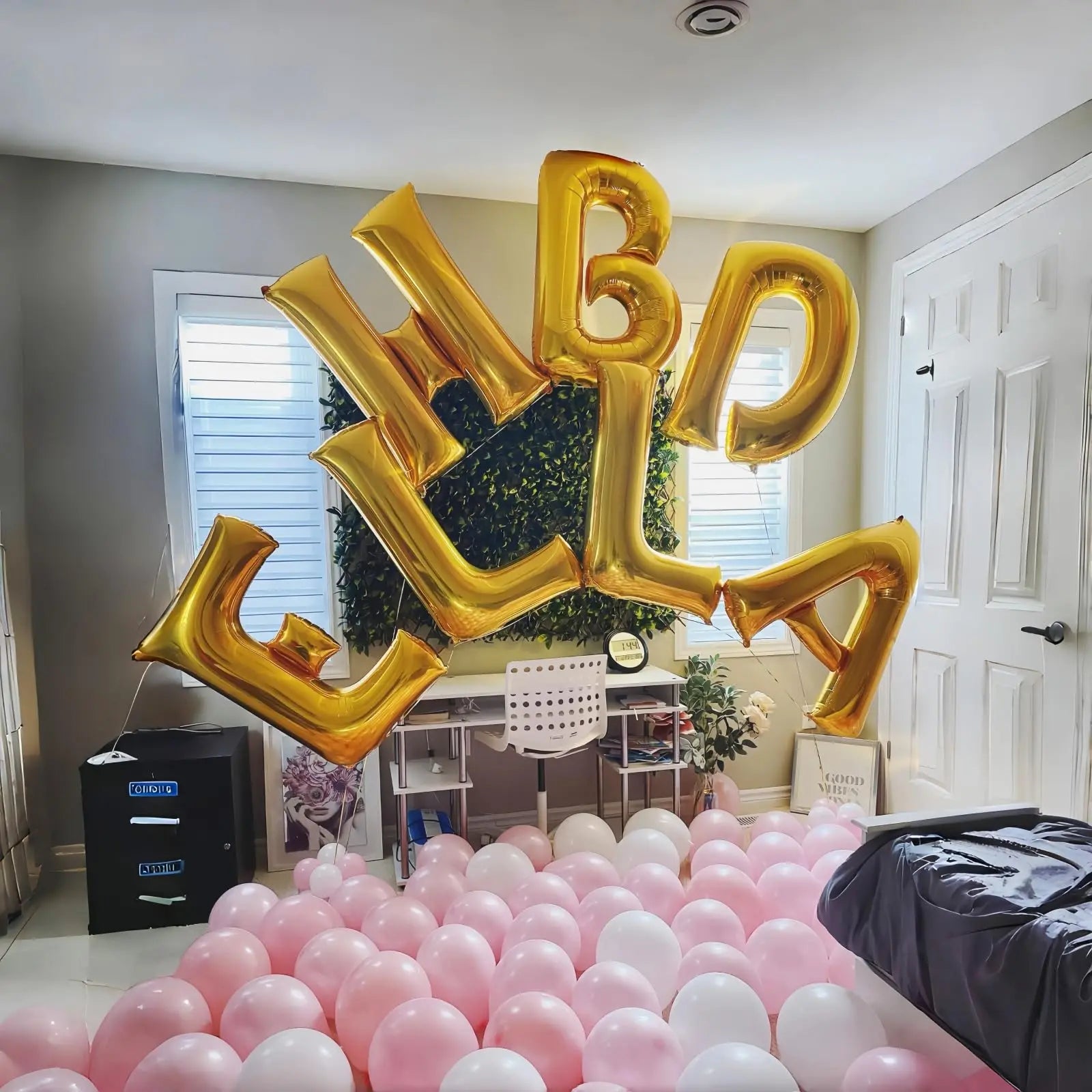 40 Inch golden Large Foil Helium Alphabet Balloons A-Z for Birthday Anniversary Graduation New Year Party Decoration Supplies