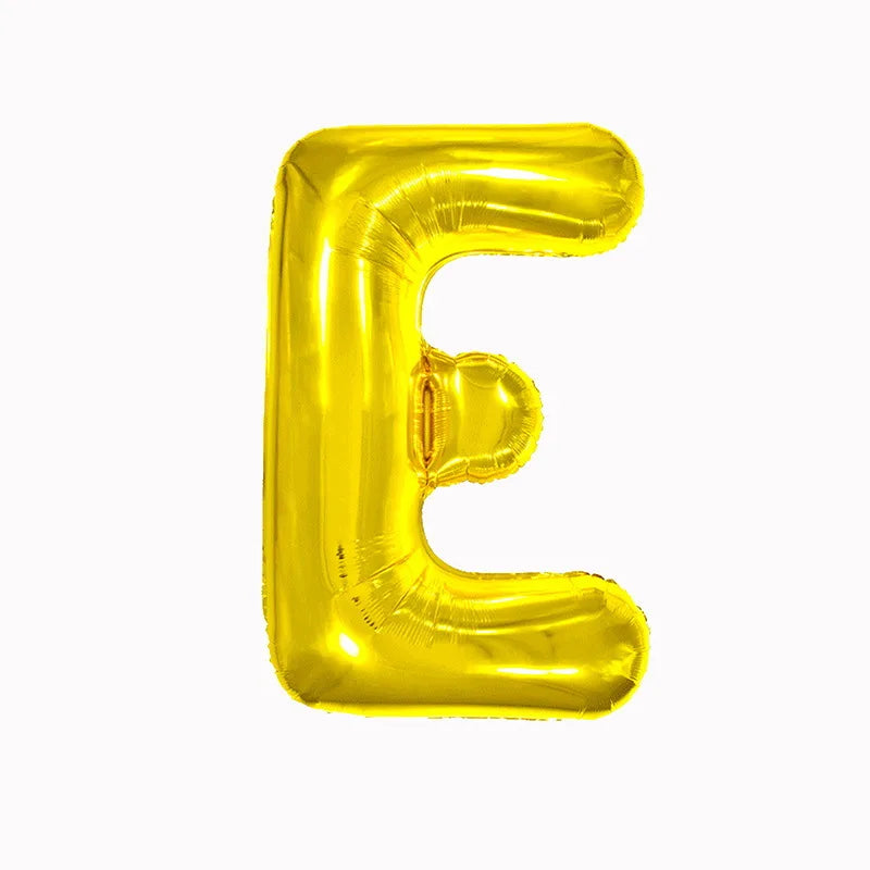 40 Inch golden Large Foil Helium Alphabet Balloons A-Z for Birthday Anniversary Graduation New Year Party Decoration Supplies