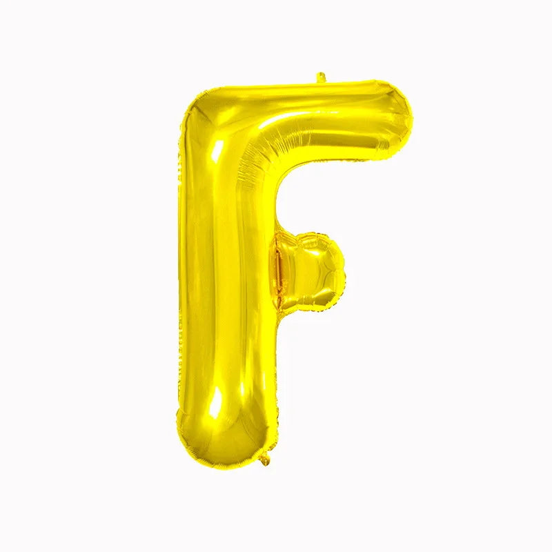 40 Inch golden Large Foil Helium Alphabet Balloons A-Z for Birthday Anniversary Graduation New Year Party Decoration Supplies