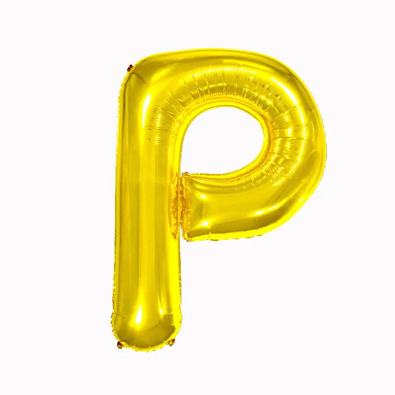 40 Inch golden Large Foil Helium Alphabet Balloons A-Z for Birthday Anniversary Graduation New Year Party Decoration Supplies