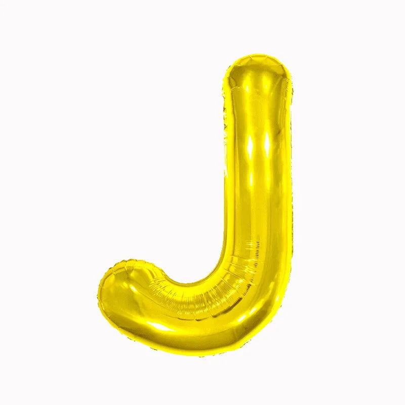 40 Inch golden Large Foil Helium Alphabet Balloons A-Z for Birthday Anniversary Graduation New Year Party Decoration Supplies