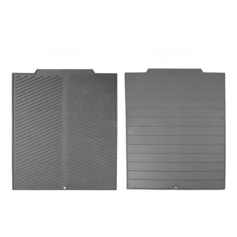 1PC Silicone Kitchen Drain Mat Non-Slip Drying Pad for Pots Dishes & Utensils Heat-Resistant Tableware Coaster